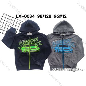 Reißverschluss-Sweatshirt mit Kapuze für Kinder Jungen (98-128) ACTIVE SPORT ACT22LX-0034