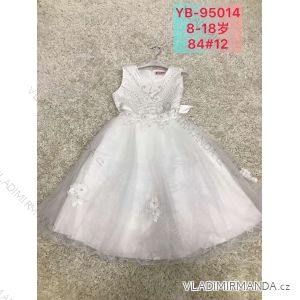 Šaty společenské družičkovské bez rukávu dorost dívčí (8-18 LET) ACTIVE SPORT ACT22YB-95014