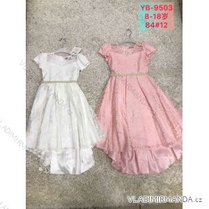 Šaty společenské družičkovské krátký rukáv dorost dívčí (8-18 LET) ACTIVE SPORT ACT22YB-9503