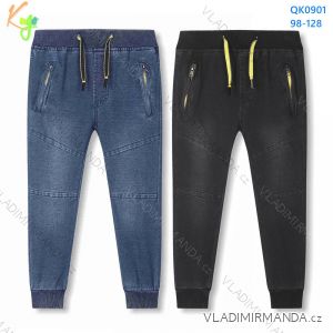 Rifle jeans dlouhé dětské chlapecké (98-128) KUGO QK0901