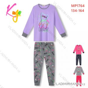 Pyžamo dlhé dorast dievčenské (134-164) KUGO MP1764