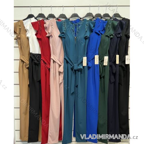 Šaty letní na ramínka dámské (S/M ONE SIZE) ITALSKÁ MÓDA IMPBB22B21841