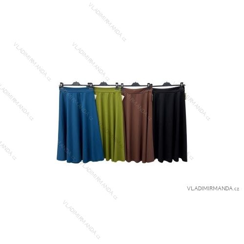 Sukňa stredne dlhá dámska (S/M ONE SIZE) TALIANSKA MÓDA IMPLM22386800012