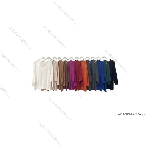 Tunika dlhý rukáv dámska (S/M ONE SIZE) TALIANSKA MÓDA IMPLM22206010065