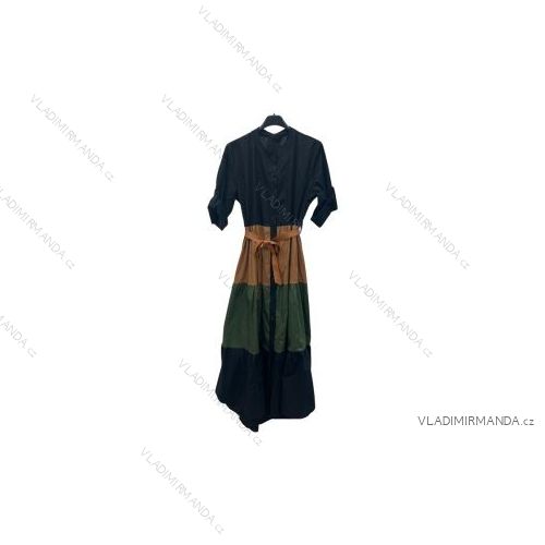 Šaty letní na ramínka dámské (S/M ONE SIZE) ITALSKÁ MÓDA IMPBB22B21841
