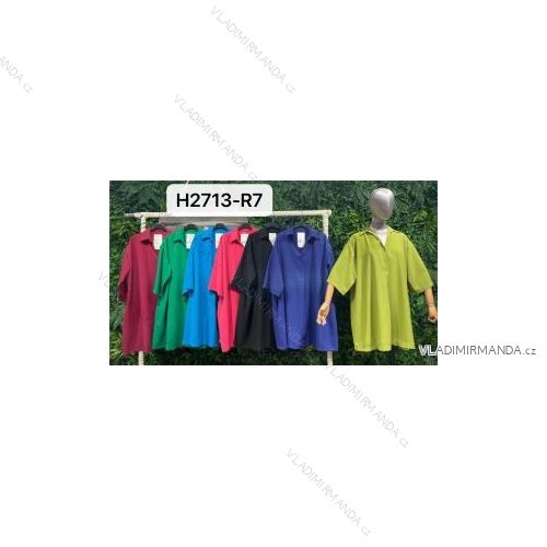 Šaty letní na ramínka dámské (S/M ONE SIZE) ITALSKÁ MÓDA IMPBB22B21841