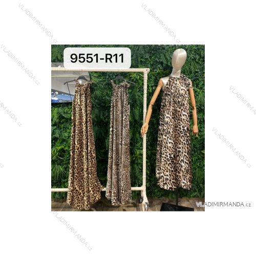 Šaty letní na ramínka dámské (S/M ONE SIZE) ITALSKÁ MÓDA IMPBB22B21841