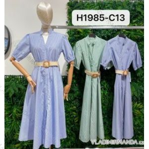 Šaty letní na ramínka dámské (S/M ONE SIZE) ITALSKÁ MÓDA IMPBB22B21841
