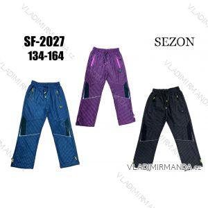 Nohavice outdoor slabé dorast dievčenské a chlapčenské (134-164) SEZON SEZ22SF-2027