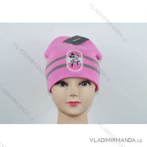 Čepice zimní pletená minnie mouse dětská dívčí (3-8let) SETINO YRB0020-PI