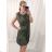 Summer dress with sleeveless handbag women (S / M ONE SIZE) ITALIAN FASHION IM422601