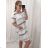 Šaty letní na ramínka dámské (S/M ONE SIZE) ITALSKÁ MÓDA IMPBB22B21841