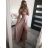 Women's Lace Summer Strapless Dress (UNI S-M) ITALIAN FASHION IMM20304