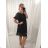 Women's Summer Cotton Short Sleeve Dress (S/M ONE SIZE) ITALIAN FASHION IM722253