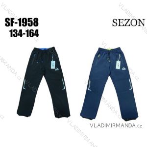 Kalhoty softshell tenké dorost chlapecké (134-164) SEZON SEZ22SF-1958/D/48