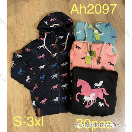 Mikina s kapucňou na zips dámska (S-3XL) VINTE VIN22AH2097