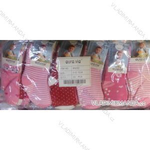 Ponožky slabé dojčenské Dievčenské (0-24m) AURA.VIA BN002