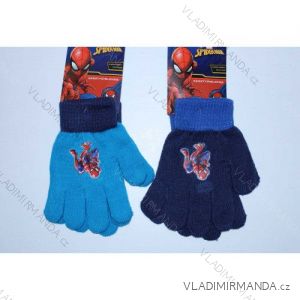 Rukavice zimní prstové spiderman dětská chlapecká (12*16cm) SETINO SP-A-GLOVES-177