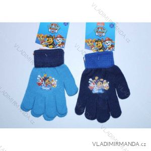 Rukavice zimné prstové paw patrol detská chlapčenské (12 * 16cm) SETINO PAW-A-GLOVES-173