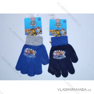 Rukavice zimní prstové paw patrol dětská chlapecké (12*16cm) SETINO PAW-A-GLOVES-172