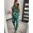 Sommer Tunika Kurzarm und lang gestreiften Rock Frauen (uni xs-m) ITALIENISCHE MODE IM119426