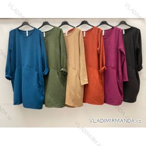 Šaty letní na ramínka dámské (S/M ONE SIZE) ITALSKÁ MÓDA IMPBB22B21841