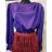 Tunika dlouhý rukáv dámská (S/M ONE SIZE) ITALSKÁ MÓDA IMPMM22351300080