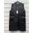 Vesta s kapucí bez rukávu dámská (S/M ONE SIZE) ITALSKÁ MÓDA IMPSH225671