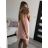 Elegant short-sleeved women's dress (uni s-m) ITALIAN FASHION IMM225969