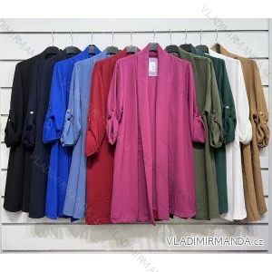Cardigan dlouhý rukáv dámská (S/M ONE SIZE) ITALSKÁ MÓDA IMPSH2251271
