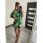 Dress with 3/4-sleeve ladies pocket (uni sl) ITALIAN Fashion IM3181746