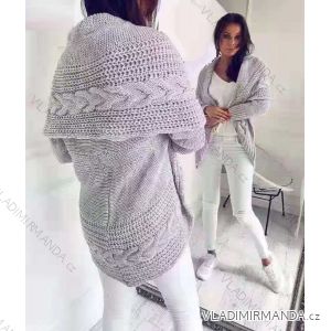 Cardigan knitted long sleeve women (UNI S / M) ITALIAN FASHION IMD20425