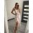 Long summer dress for women (S / M ONE SIZE) ITALIAN FASHION IMWG222482