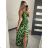 Long summer dress for women (S / M ONE SIZE) ITALIAN FASHION IMWG222482