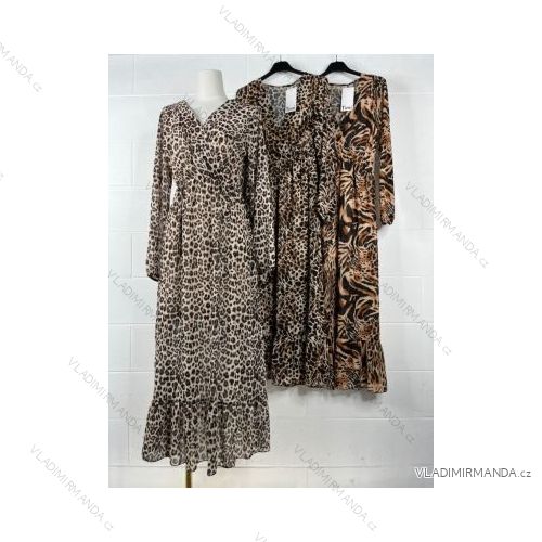 Šaty letní na ramínka dámské (S/M ONE SIZE) ITALSKÁ MÓDA IMPBB22B21841