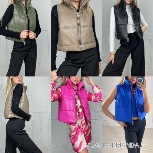 Vesta bez rukávov dámske (S/M ONE SIZE) TALIANSKA MÓDA IMPBB2280034v