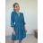 Šaty dlhý rukáv dámske (S/M ONE SIZE) TALIANSKA MÓDA IMPBB22S3648