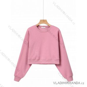 Mikina krátká dlouhý rukáv dámská (S-XL) GLO-STORY GLO22WPU-B3911-2