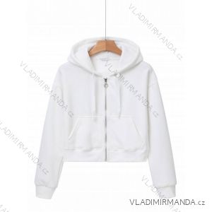 Mikina na zip s kapucí dlouhý rukáv dámská (S-XL) GLO-STORY GLO22WPU-B3936-1