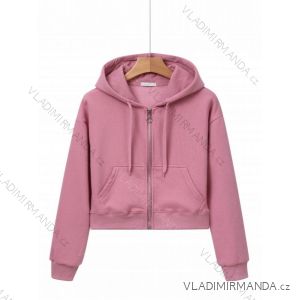 Mikina na zip s kapucí dlouhý rukáv dámská (S-XL) GLO-STORY GLO22WPU-B3936-4