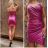 Sexy mini strapless dress for women (S / M ONE SIZE) ITALIAN FASHION IMM22922