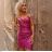 Sexy mini strapless dress for women (S / M ONE SIZE) ITALIAN FASHION IMM22922