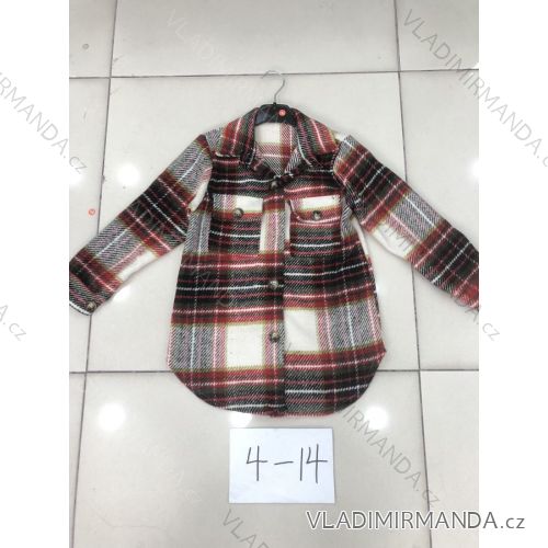 Košile flanelová dlouhý rukáv dětská dorost dívčí (4-14 let) ITALSKÁ MÓDA HKW22KTO0279