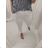 Kalhoty strečové dámské nadrozměr (2XL/3XL/4XL ONE SIZE) ITALSKÁ MODA IM422495LH/DRbílá