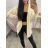 Cardigan pletený dlouhý rukáv dámský (S/M/L ONE SIZE) ITALSKÁ MÓDA IMWGS223140