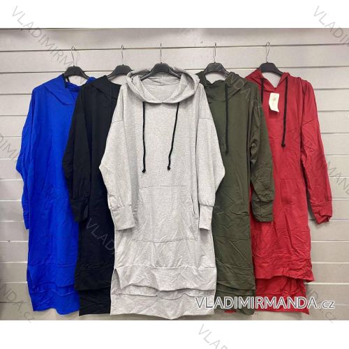 Langes, dehnbares, ärmelloses Sommerkleid für Damen (S / M / L ONE SIZE) ITALIAN FASHION IMWC222492