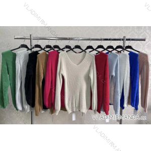 Svetr dlouhý rukáv dámský (S/M/L ONE SIZE) INDICKÁ MÓDA IMWKK223161