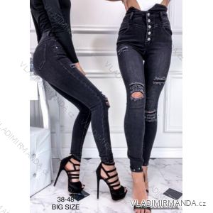 Rifle jeans dlhé dámske (38-48) RE-DRESS RED223215