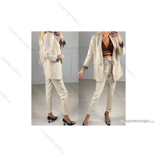 Sako dlouhý rukáv dámské (S/M ONE SIZE) ITALSKÁ MÓDA IMPBB2222-284m