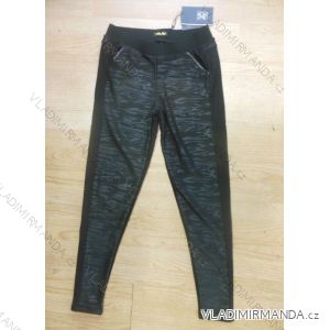Legíny dlhé teplé nadrozmerné dámske (l-5XL) Vaavu VA-309